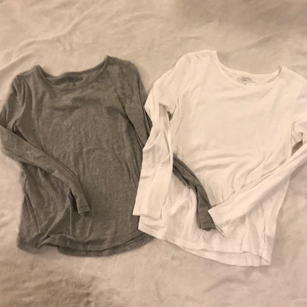 Two long sleeve T-shirt’s